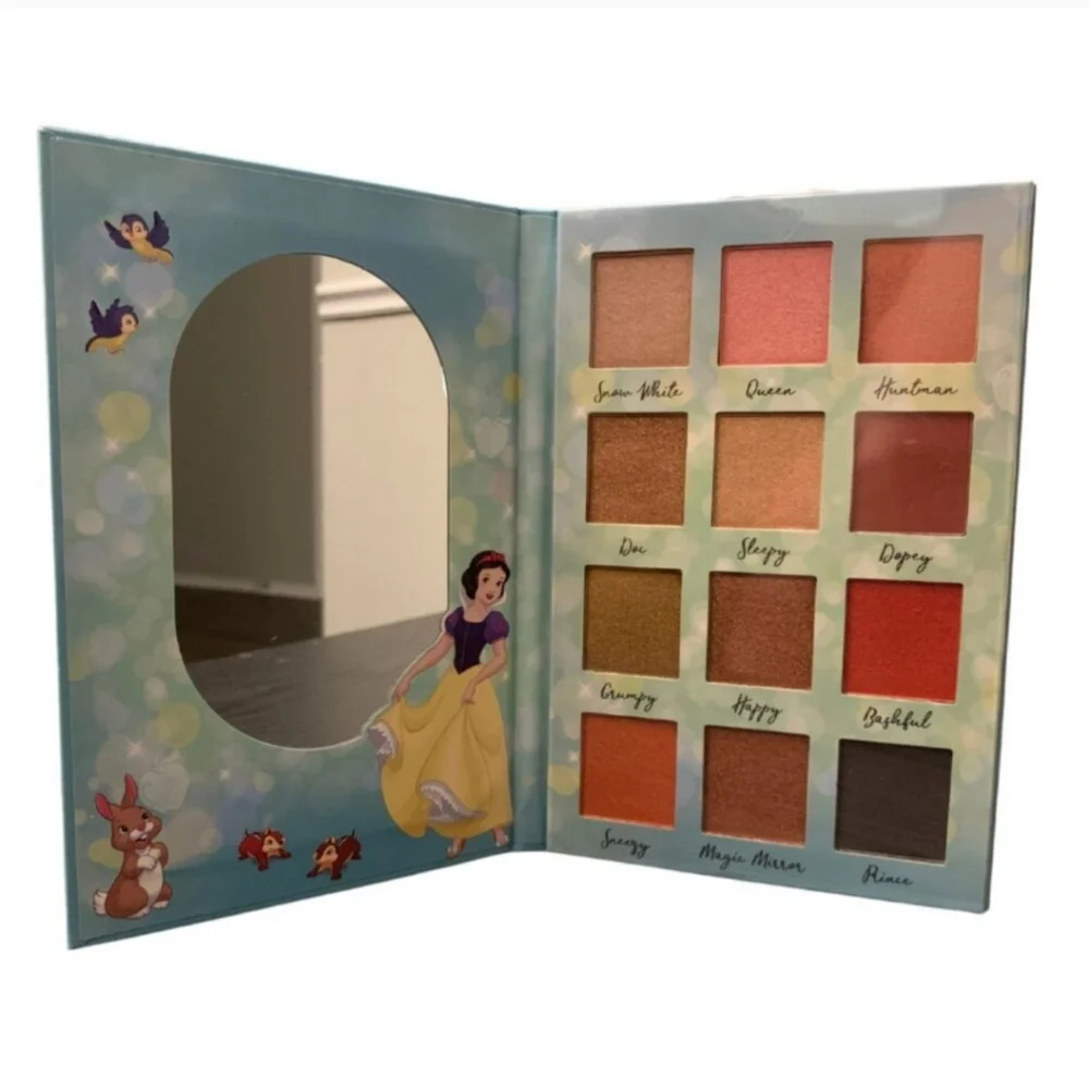 Disney Princess Snow White Storybook 12 Color Eyeshadow Mirror Palette